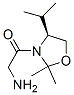 Oxazolidine, 3-(aminoacetyl)-2,2-dimethyl-4-(1-methylethyl)-, (s)-(9ci)Structure,770682-73-0Structure Oxazolidine, 3-(aminoacetyl)-2,2-dimethyl-4-(1-methylethyl)-, (s)-(9ci) Structure,770682-73-0Structure
