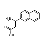 (R)-3-amino-3-(2-naphthyl)-propionic acid Structure,786637-72-7Structure