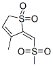 (2E)-(9CI)-2,5-二氫-3-甲基-2-[(甲基磺?；?亞甲基]-噻吩 1,1-二氧化物結構式_798541-93-2結構式