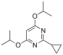 (9CI)-2-環(huán)丙基-4,6-雙(1-甲基乙氧基)-嘧啶結構式_811802-33-2結構式