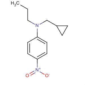 N-(環(huán)丙基甲基)-4-硝基-n-丙基苯胺結構式_821777-14-4結構式