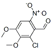 2-Chloro-3,4-dimethoxy-6-nitrobenzaldehydeStructure,82330-54-9Structure 2-Chloro-3,4-dimethoxy-6-nitrobenzaldehyde Structure,82330-54-9Structure