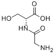 甘氨酰-D-絲氨酸結構式_82660-87-5結構式