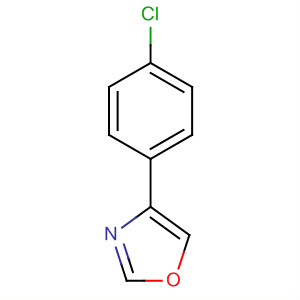 4-(4-氯苯基)噁唑結(jié)構(gòu)式_832099-59-9結(jié)構(gòu)式