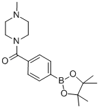 (4-Methyl-piperazine-1-yl)-[4-(4,4,5,5-tetramethyl-1,3,2-dioxaborolan-2-yl)-phenyl]-methanone Structure,832114-06-4Structure