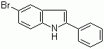 1H-Indole, 5-bromo-2-phenyl-Structure,83515-06-4Structure 1H-Indole, 5-bromo-2-phenyl- Structure,83515-06-4Structure