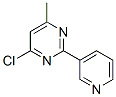 4-氯-2-(3-吡啶)-6-甲基嘧啶結(jié)構(gòu)式_83551-42-2結(jié)構(gòu)式