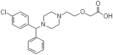 Cetirizine Structure,83881-51-0Structure