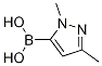 Boronic acid, (1,3-dimethyl-1h-pyrazol-5-yl)-Structure,847818-68-2Structure Boronic acid, (1,3-dimethyl-1h-pyrazol-5-yl)- Structure,847818-68-2Structure