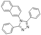 4H-1,2,4-Triazole, 4-(2-naphthalenyl)-3,5-diphenyl-Structure,84833-17-0Structure 4H-1,2,4-Triazole, 4-(2-naphthalenyl)-3,5-diphenyl- Structure,84833-17-0Structure