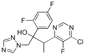 3-(6-Chloro-5-fluoropyrimidin-4-yl)-2-(2,4-difluorophenyl)-1-(3-chloro-1H-1,2,4-triazol-1-yl)butan-2-ol hydrochlorideStructure,848469-29-4Structure 3-(6-Chloro-5-fluoropyrimidin-4-yl)-2-(2,4-difluorophenyl)-1-(3-chloro-1H-1,2,4-triazol-1-yl)butan-2-ol hydrochloride Structure,848469-29-4Structure