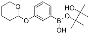 3-(Tetrahydro-2H-pyran-2-yloxy)phenylboronic acid pinacol ester Structure,850568-69-3Structure