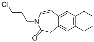 3-(3-Chloropropyl)-1,3-dihydro-7,8-dimethoxy-2H-3-benzazepin-2-oneStructure,85175-59-3Structure 3-(3-Chloropropyl)-1,3-dihydro-7,8-dimethoxy-2H-3-benzazepin-2-one Structure,85175-59-3Structure