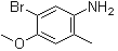 5-Bromo-4-methoxy-2-methyl-aniline Structure,861084-04-0Structure