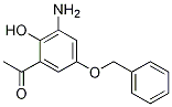 1-(3-Amino-5-(benzyloxy)-2-hydroxyphenyl)ethanone Structure,861841-90-9Structure
