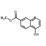 4-Oxo-1,4-dihydro-quinoline-7-carboxylic acid methyl esterStructure,863785-96-0Structure 4-Oxo-1,4-dihydro-quinoline-7-carboxylic acid methyl ester Structure,863785-96-0Structure