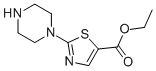 2-哌嗪-1-基噻唑-5-羧酸乙酯結(jié)構(gòu)式_864277-03-2結(jié)構(gòu)式
