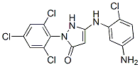 1-(2’,4’,6’-三氯苯基)-3-(2’-氯-5’-氨基苯胺基)-5-吡唑酮結(jié)構(gòu)式_86491-51-2結(jié)構(gòu)式