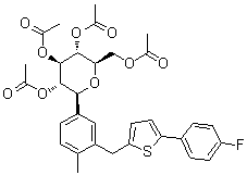 卡格列凈中間體2結(jié)構(gòu)式_866607-35-4結(jié)構(gòu)式