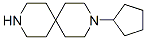 3-環(huán)戊基-3,9-二氮雜螺環(huán)[5.5]十一烷結(jié)構(gòu)式_873433-57-9結(jié)構(gòu)式