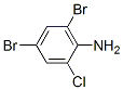 2-Chloro-4,6-dibromoaniline Structure,874-18-0Structure