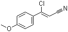 (Z)-3-氯-3-(4-甲氧基苯基)丙烯腈結(jié)構(gòu)式_874479-16-0結(jié)構(gòu)式