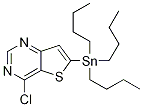 4-氯-6-(三丁基錫)-噻吩并[3,2-d]嘧啶結(jié)構(gòu)式_875339-90-5結(jié)構(gòu)式
