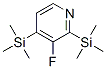 (9CI)-3-氟-2,4-雙(三甲基甲硅烷基)-吡啶結(jié)構(gòu)式_87674-19-9結(jié)構(gòu)式