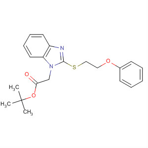 [2-(2-苯氧基-乙基磺酰基)-苯并咪唑-1-基]-乙酸叔丁酯結(jié)構(gòu)式_877623-77-3結(jié)構(gòu)式