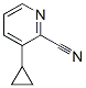 3-環(huán)丙基吡啶-2-甲腈結(jié)構(gòu)式_878805-22-2結(jié)構(gòu)式