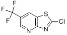 2-氯-6-(三氟甲基)噻唑并[4,5-b]吡啶結(jié)構(gòu)式_884860-62-2結(jié)構(gòu)式