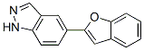 5-Benzofuran-2-yl-1H-indazoleStructure,885272-61-7Structure 5-Benzofuran-2-yl-1H-indazole Structure,885272-61-7Structure