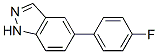 5-(4-氟苯基)-1H-吲唑結構式_885272-86-6結構式