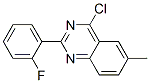 4-氯-2-(2-氟苯基)-6-甲基喹唑啉結(jié)構(gòu)式_885277-53-2結(jié)構(gòu)式