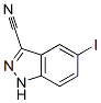 3-氰基-5-碘代(1H)吲唑結構式_885278-27-3結構式