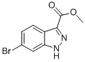 1H-Indazole-3-carboxylic acid, 6-bromo-, methyl esterStructure,885278-42-2Structure 1H-Indazole-3-carboxylic acid, 6-bromo-, methyl ester Structure,885278-42-2Structure