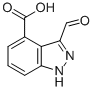3-甲?；?4-吲唑羧酸結構式_885519-78-8結構式