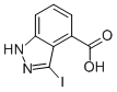 3-碘-4-吲唑羧酸結構式_885520-80-9結構式