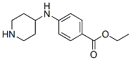 4-(4-氨基哌啶)苯甲酸乙酯結(jié)構(gòu)式_886362-80-7結(jié)構(gòu)式