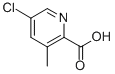 5-Chloro-3-methylpyridine-2-carboxylic acid Structure,886365-46-4Structure