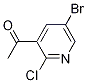 1-(5-Bromo-2-chloropyridin-3-yl)ethanone Structure,886365-47-5Structure