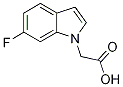 (6-氟-吲哚-1-基)-乙酸結(jié)構(gòu)式_887685-54-3結(jié)構(gòu)式