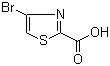 4-Bromo-2-thiazole carboxylic acid Structure,88982-82-5Structure