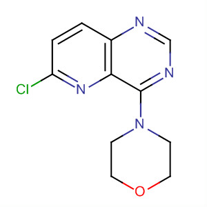 6-氯-4-(4-嗎啉)-吡啶并[3,2-d]嘧啶結(jié)構(gòu)式_897360-20-2結(jié)構(gòu)式