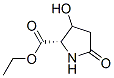 (7ci)-3-羥基-5-氧代-脯氨酸乙酯結構式_89775-97-3結構式