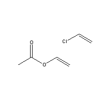 Poly(vinyl chloride-co-vinyl acetate)Structure,9003-22-9Structure Poly(vinyl chloride-co-vinyl acetate) Structure,9003-22-9Structure