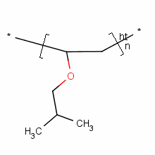 Poly(isobutyl vinyl ether)Structure,9003-44-5Structure Poly(isobutyl vinyl ether) Structure,9003-44-5Structure