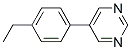 (9CI)-5-(4-乙基苯基)-嘧啶結(jié)構(gòu)式_904707-56-8結(jié)構(gòu)式