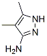 1H-Pyrazol-3-amine, 4,5-dimethyl-Structure,91159-73-8Structure 1H-Pyrazol-3-amine, 4,5-dimethyl- Structure,91159-73-8Structure