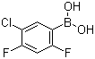 5-氯-2,4-二氟苯硼酸結(jié)構(gòu)式_911645-24-4結(jié)構(gòu)式